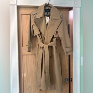 NEW Banana Republic trench coat size Small Petite